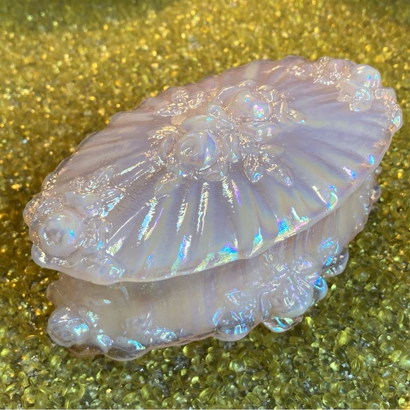 Cabbage Rose Trinket Box - Picture 1 of 16